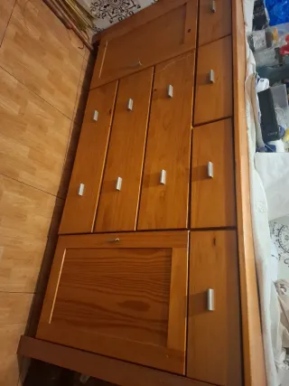 Mueble de entrada de madera
