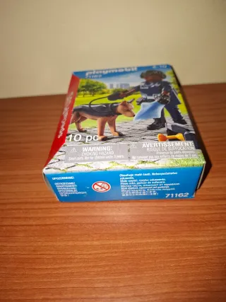 NUEVO!! Playmobil 71162 Policía con Perro