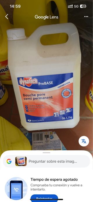 Dynatech PreBASE Bouche pore semi permanent 5L