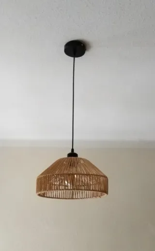 Lámpara de techo estilo boho chic