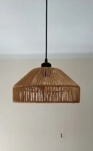 Lámpara de techo estilo boho chic