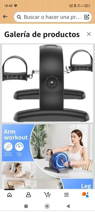 MINI BICICLETA ESTÁTICA