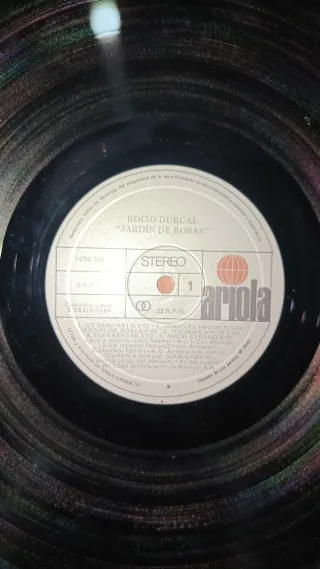 Vinilo Rocío Dúrcal - Jardín de Rosas