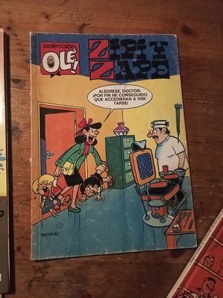 LOTE DE 5 TEBEOS DE ZIPI Y ZAPE