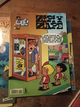 LOTE DE 5 TEBEOS DE ZIPI Y ZAPE