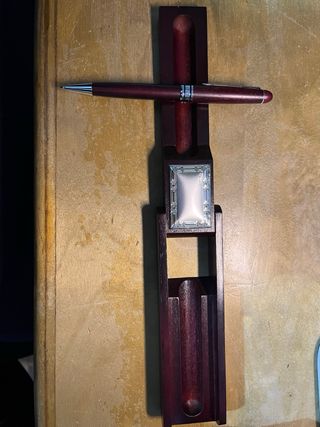 Penna Seven Argenti Legno e Laminato