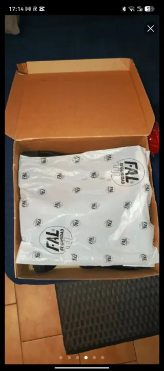 Botas de seguridad FAL negras