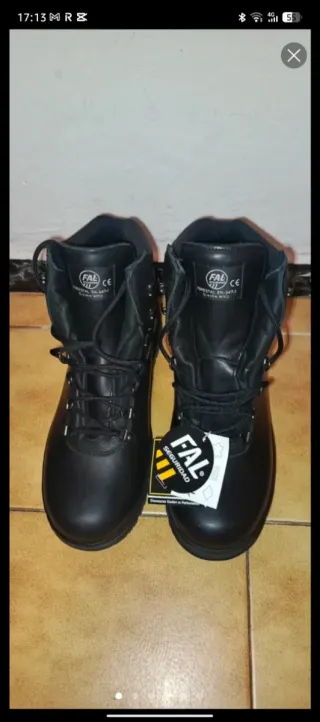 Botas de seguridad FAL negras