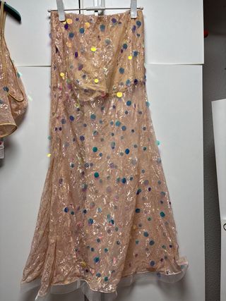 Disfraz danza vientre lentejuelas