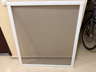 Mosquitera blanca para ventana 105x116cm