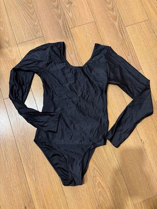 Falda Flamenco Ensayo Negra + maillot x2 + manton