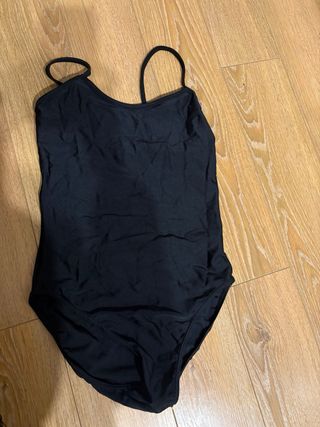 Falda Flamenco Ensayo Negra + maillot x2 + manton