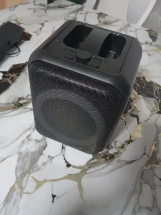 Altavoz Karaoke Negro