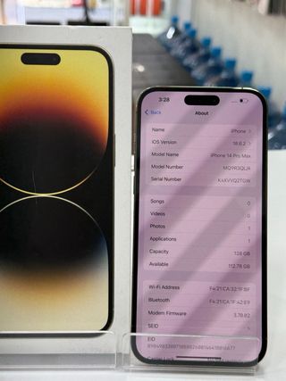 iPhone 14 Pro Max 128GB Oro con fattura garantita