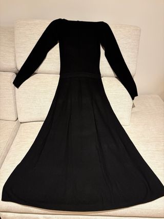 Vestido con detaille de botones