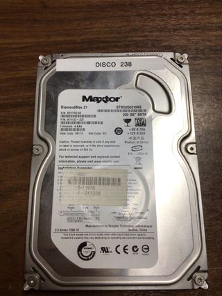 Disco Duro Maxtor DiamondMax 21 250GB SATA