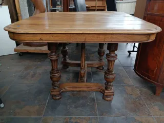 Mesa Enrique II S.XIX francesa en nogal ..