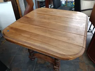 Mesa Enrique II S.XIX francesa en nogal ..