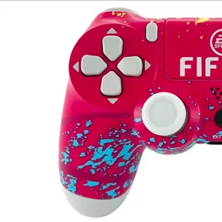 Mando para PS4 personalizado FIFA en rosa