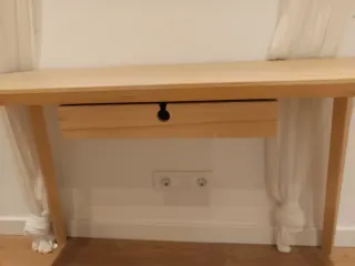 Escritorio de madera LISABO IKEA