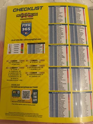 Álbum Panini FIFA 365 Adrenalyn XL 2026 +30 cromo