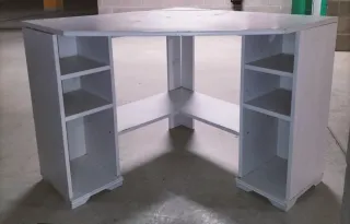 Escritorio esquina de madera