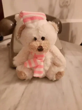 Portachiavi a forma di orsetto di peluche