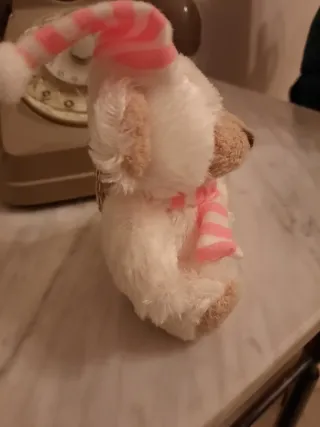 Portachiavi a forma di orsetto di peluche