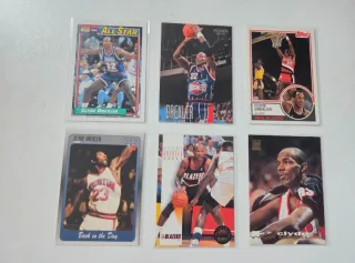 Lote - conjunto de 30 cards de Clyde Drexler.
