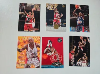 Lote - conjunto de 30 cards de Clyde Drexler.