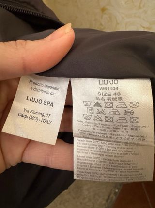 Piumino Liu Jo donna marrone