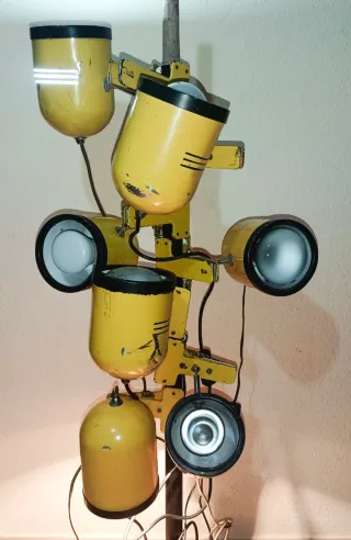 7 Flexos Pinza Vintage Amarillo XL