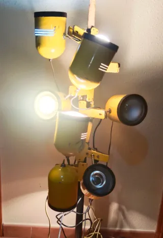 7 Flexos Pinza Vintage Amarillo XL