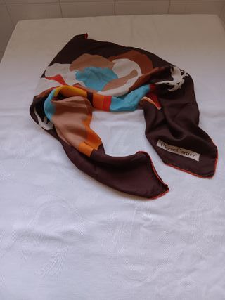 Foulard in seta Pierre Cartier originale vintage