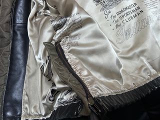 Cazadora Cuero Hein Gericke Vintage Forro Indio