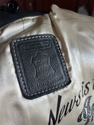 Cazadora Cuero Hein Gericke Vintage Forro Indio