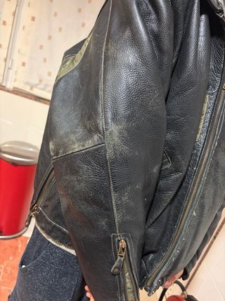 Cazadora Cuero Hein Gericke Vintage Forro Indio