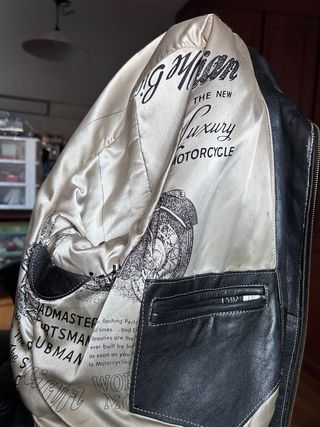 Cazadora Cuero Hein Gericke Vintage Forro Indio