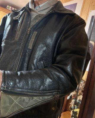 Cazadora Cuero Hein Gericke Vintage Forro Indio