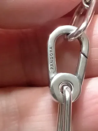 Bracciale Pandora Catena e Perle Argento 18cm