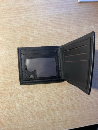 Cartera billetera JIANGBAO hombre negra