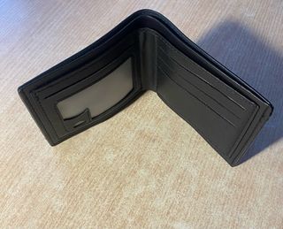 Cartera billetera JIANGBAO hombre negra