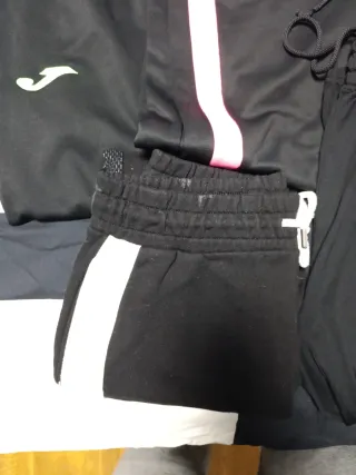 Pantalones Joma Getafe y Nike Jordan Negros