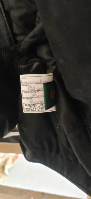 Chaqueta de cuero moto Lucky Strike Kevin schwantz