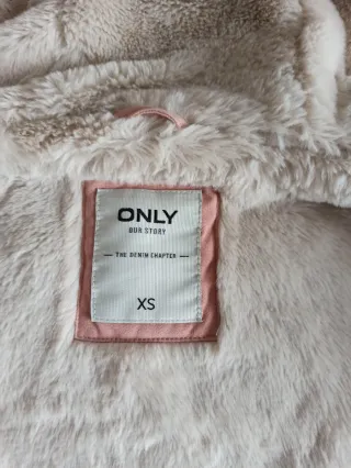 Cazadora ONLY rosa talla XS