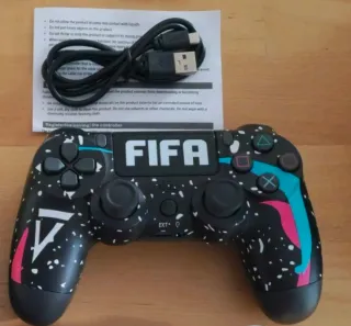 Mando para PS4 Personalizado FIFA en Negro