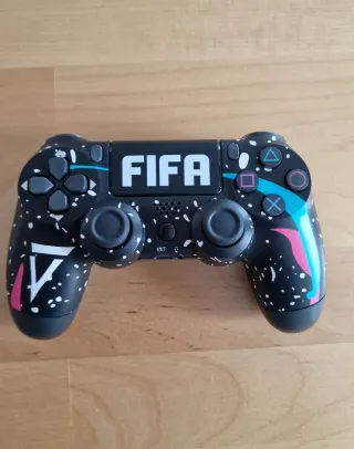 Mando para PS4 Personalizado FIFA en Negro