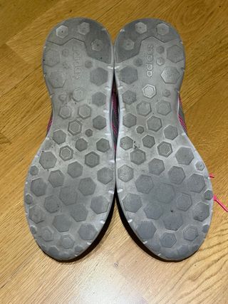 Zapatillas Adidas Neo Lite Rosa y Plata