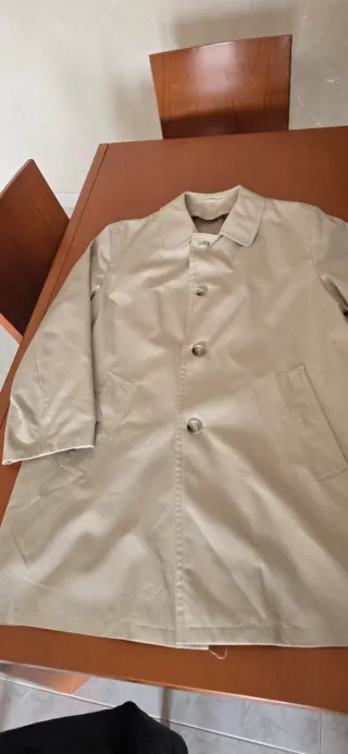 Trench vintage beige taglia 46