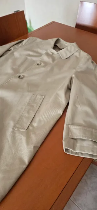 Trench vintage beige taglia 46